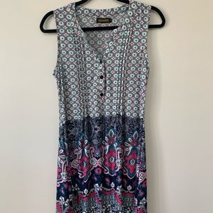 Long Patterned Dress